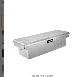 Husky 71.36 in. Diamond Plate Aluminum Full Size Crossbed Truck Tool Box