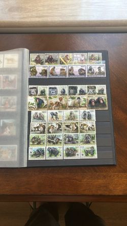 Monkeys Mint Postage Stamps, Worldwide Mint Stamps, Mint Stamps 
