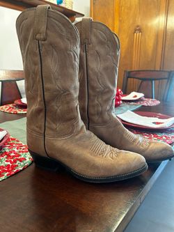 Vintage Dan post butter soft brown leather boots