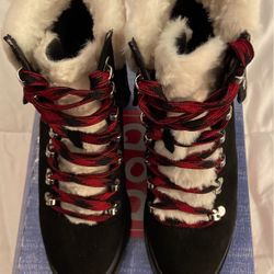 BRAND NEW POP ROMAINE BLACK BOOTS