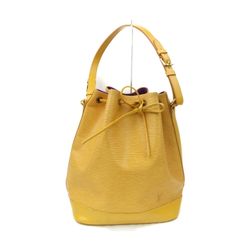 Authentic Louis Vuitton Noe EPI Yellow Leather Shoulder Bag 11570