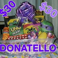 TMNT DONATELLO BOYS EASTER BASKET 