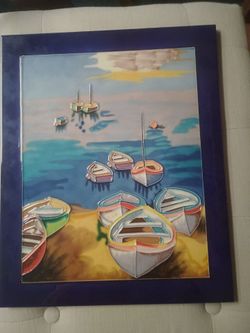 Art tile plaque