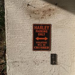 Harley Davidson Sign 
