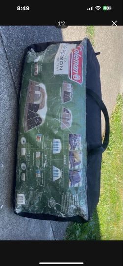 Coleman 10-Person Camping Tent pick up in Auburn