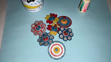 Antique Japanese Spinners/Tops