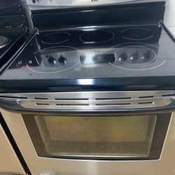 Kenmore Stainless Steel Flat Top Stove 
