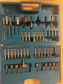 Maxim Drill and Driver Bit Set with Case