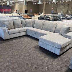 New Grey Sectional
