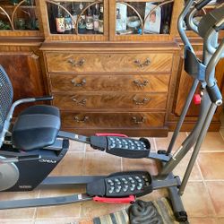 Recumbent/standing Elliptical  Pro form Hybrid Trainer