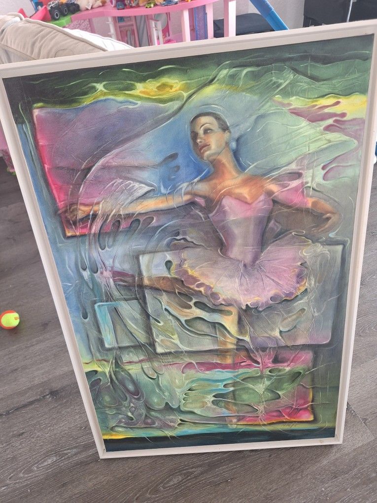 Pintura De Bailarina