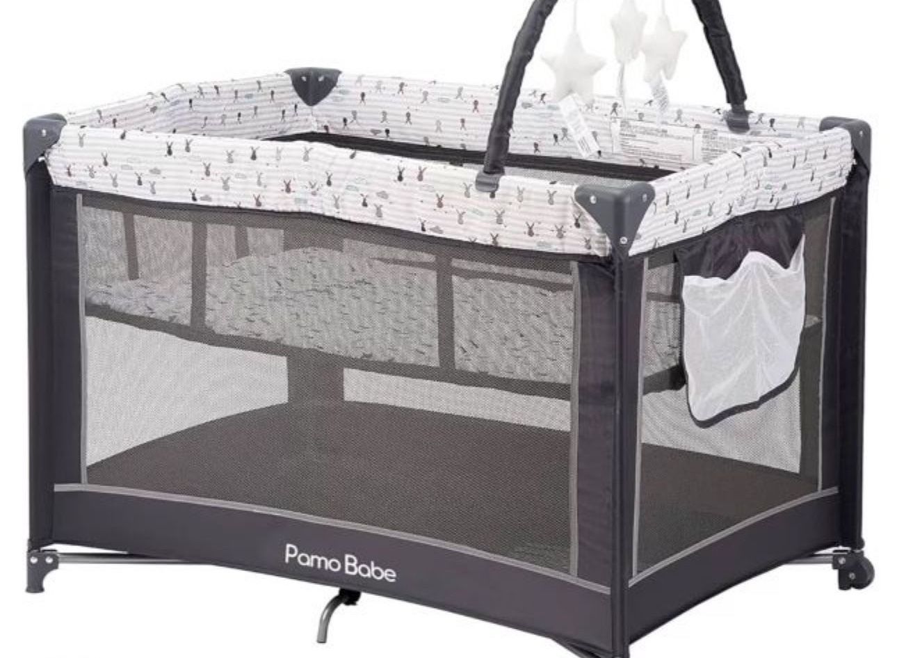Pamo Babe Lightweight Travel Crib - Main Image
