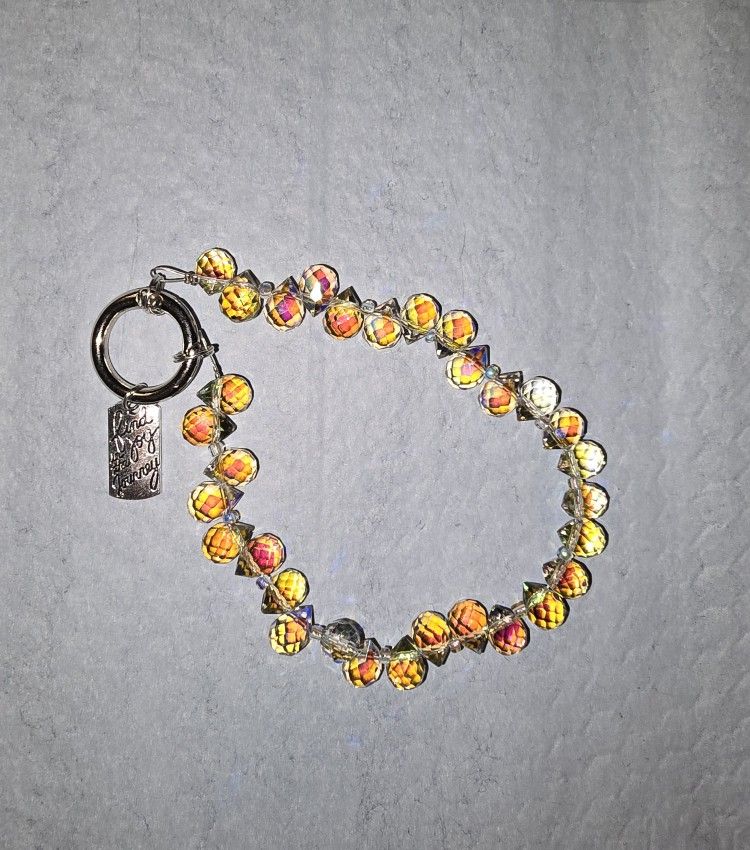 Crystal Phone Wrist Holder, Keychain, Lariat