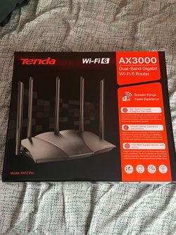 Tenda AX3000 Rx12 pro WiFi router