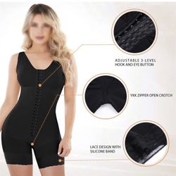 Postpartum Girdle BBL Postoperative Bodysuit Compressed Steel Shapewear Fajas 