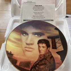 Bradford Exchange Elvis Plate