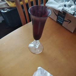 Purple Or Cranberry Glass