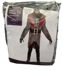 Illusion Pirate Costume L 12-14