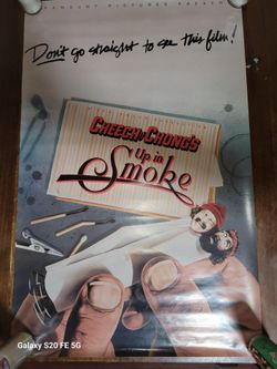 Vintage Cheech & Chong's Up in Smoke Movie Poster