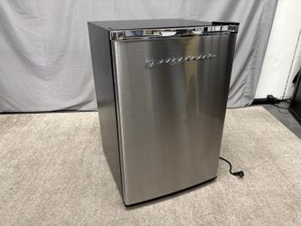 FRIGIDAIRE 4.6 cu.ft. Stainless Steel Retro Mini Fridge Model # EFR492
