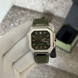 Pagani Design Green Watch with Silver Accents 37mm men’s watch