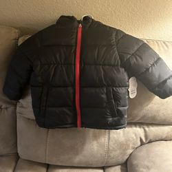Child’s Black Puffer Jacket 4T
