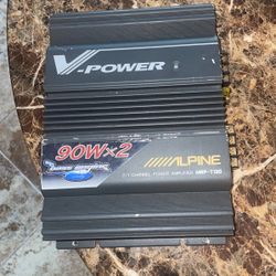 Alpine 90wx2 2/1channel power amplifier MRP-T130