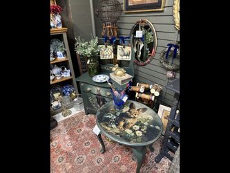 Custom Bunny Cabinet/art Stand and Table