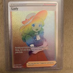 Pokemon Card Lady Rainbow 