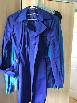 Womans rain coat