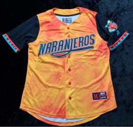 Men Medium Naranjeros de Hermosillo Baseball Jersey