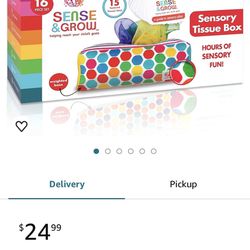 Sensory Tissue Box Toy 