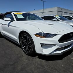 2022 FORD MUSTANG ECOBOOST PREMIUM CONVERTIBLE 2D COUPE 
