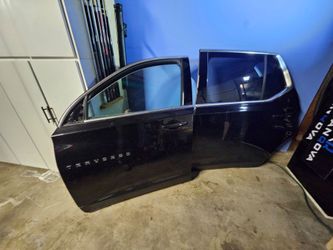 Chevy Traverse Car Doors Black Pair