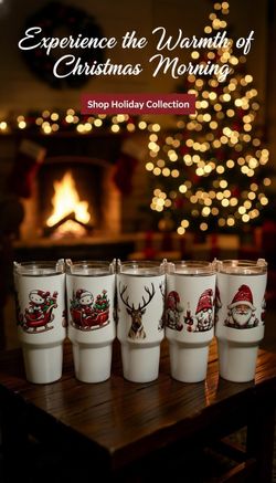 Christmas Tumblr 40 oz Stainless Steel