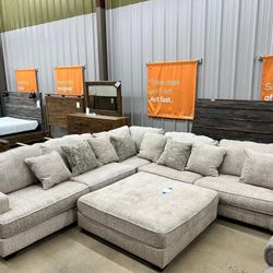 Sectional In Stock For Immediate Delivery 
