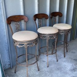 Set Of 3 Bar Stools