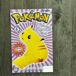 Pokémon 1999 Comic Pikachu strikes Back! Vol. 4.