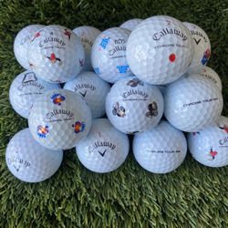 19 Callaways Chrome Tour Golf Balls 