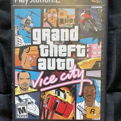 Grand Theft Auto (GTA) Vice City (ps2)