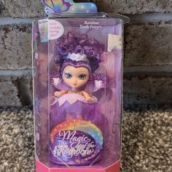 NEW - Barbie Fairytopia Magic of the Rainbow Tooth Fairy Doll (Purple) 2006