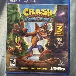 Crash Bandicoot N Sane Trilogy PS4