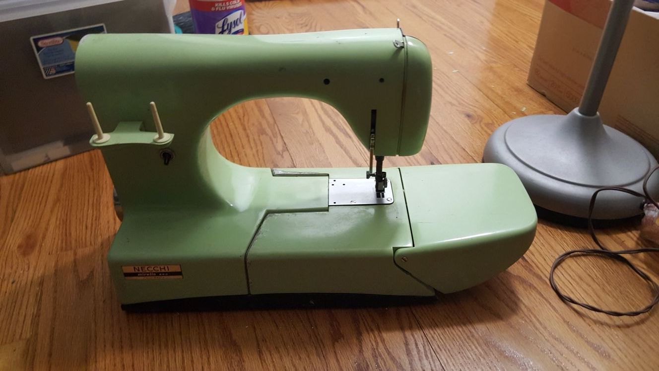 Necchi Mirella vintage sewing machine