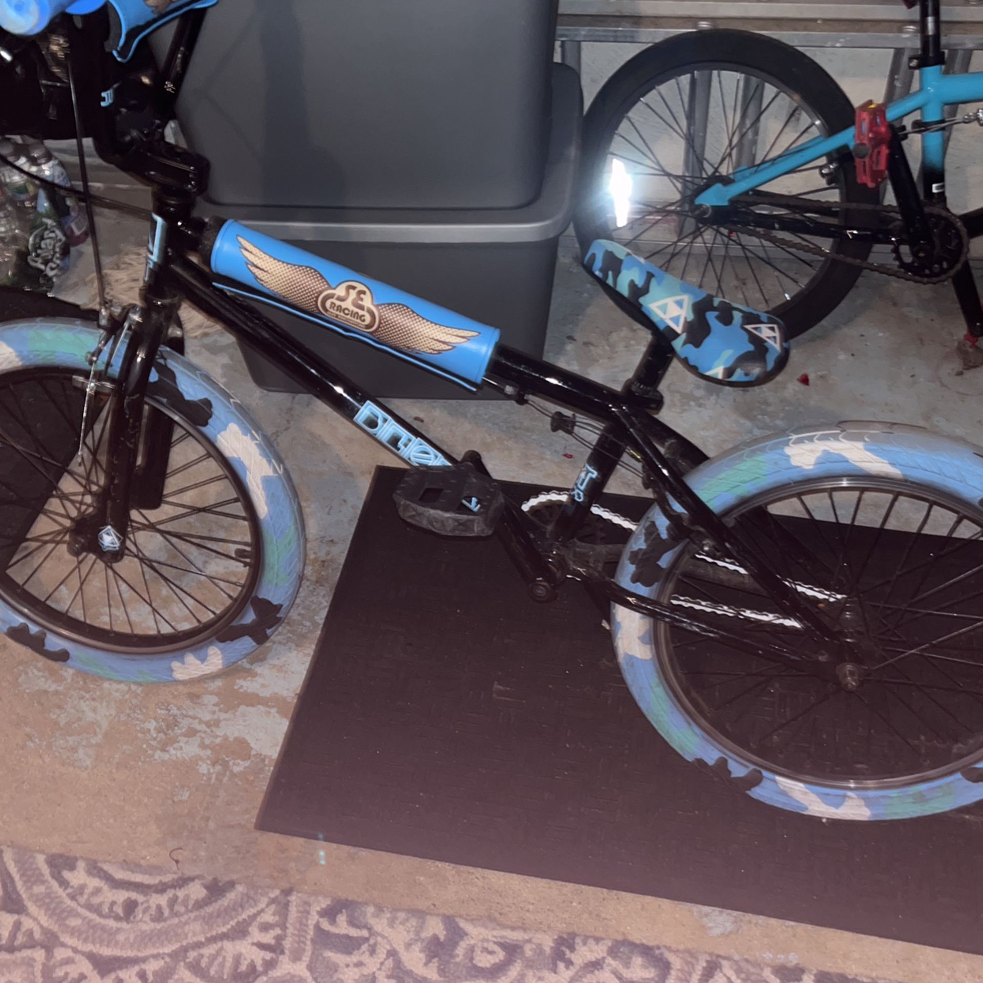 BMX Bike (blue Camo)