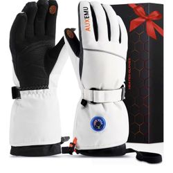 Heated Gloves for Men Women - M Size