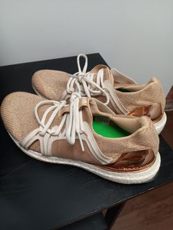 Adidas Stella McCarthy metallic gold NEW
