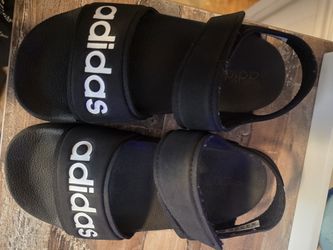 Kids Nike and Addias Sandles size 13