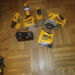 Power. Tool. Set.   With 2 Batteries And Charger