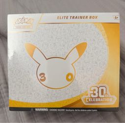 Pokémon TCG 30th Celebration Elite Trainer Box