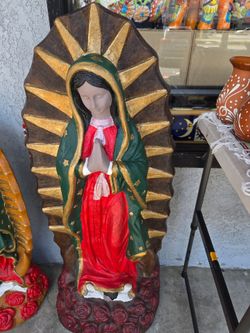 💥15%off virgen de guadalupe decoracion 4 pie grande($ 240  )tel (contact info removed)💥